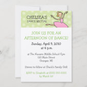 Dance Overweging Uitnodigingen (Voorkant)