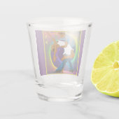 Dance Paar Salsa Shot Glas (Achterkant)