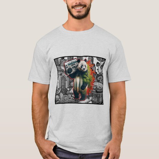 Dance Panda T-shirt (Voorkant)