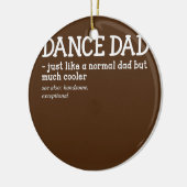 Dance papa is gewoon een normale vader, maar veel  keramisch ornament (Links)