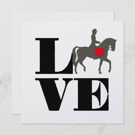 DANCE PARTNER 5.25 x 5.25 card Kaart (Voorkant / Achterkant)