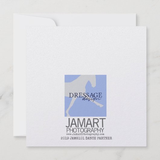 DANCE PARTNER 5.25 x 5.25 card Kaart (Achterkant)