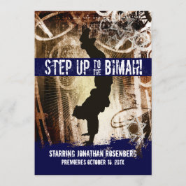 Dance Party Bar Mitzvah Uitnodiging