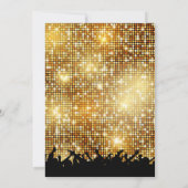 Dance party bash kaart (Achterkant)