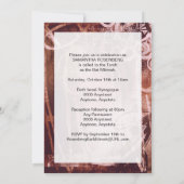 Dance Party Bat Mitzvah Uitnodiging (Achterkant)