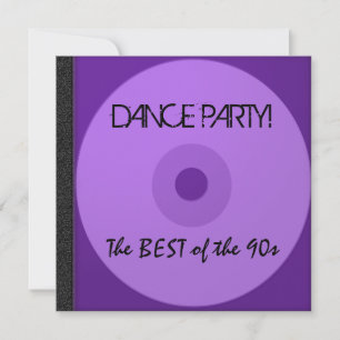 Dance Party CD nodigt uit Kaart