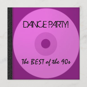 Dance Party CD nodigt uit Kaart