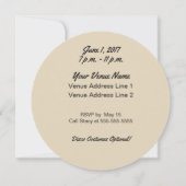 Dance Party Disco Ball Party uitnodigingen (Achterkant)