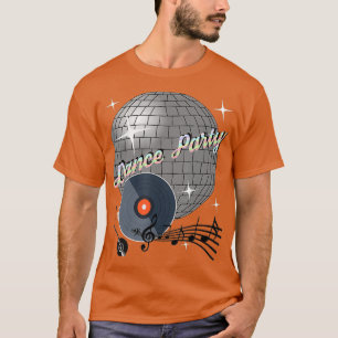 Dance Party DJ Rave Disco Mode Hipster T-shirt