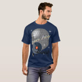 Dance Party DJ Rave Disco Mode Hipster T-shirt (Voorkant volledig)