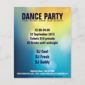 Dance Party Flyer No.1 (Voorkant)
