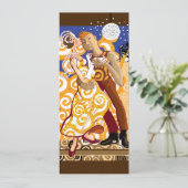 Dance party kaart (Staand voorkant)