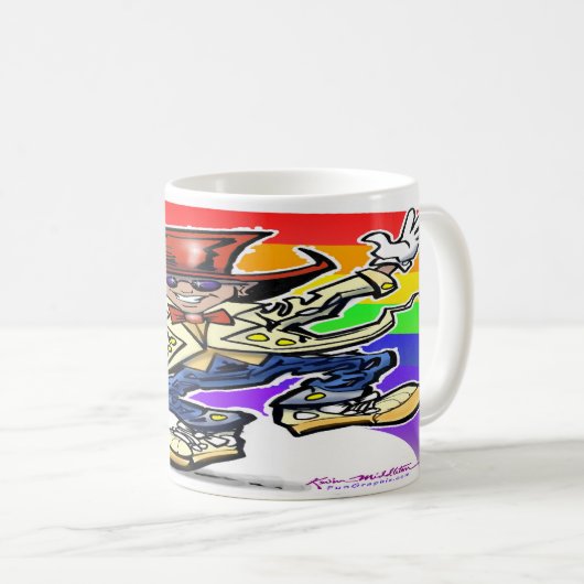 Dance Party Koffiemok (Voorkant rechts)