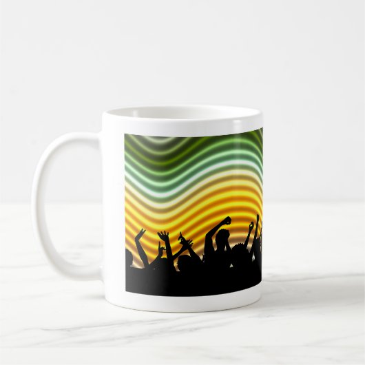 Dance party koffiemok (Links)