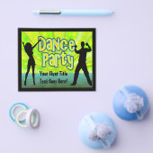 Dance Party, Neon Green/Black Flyer (Enkel)