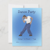 Dance Party Personalized Design Kaart (Voorkant)