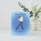 Dance Party Personalized Design Kaart (Staand voorkant)