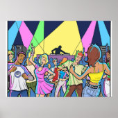 Dance Party Poster (Voorkant)