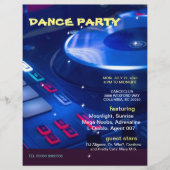 DANCE PARTY ,POSTER,FLYER FLYER (Voorkant)