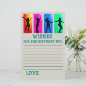 Dance party wil het verjaardagsmeisje (Staand voorkant)