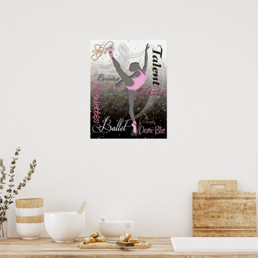Dance Passion Poster (Keuken)