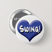 Dance Passion. Ronde Button 5,7 Cm (Voorkant /achterkant)