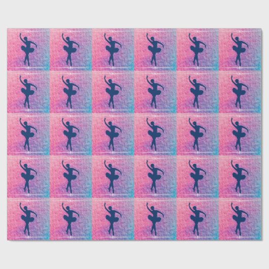 Dance Pastel Cadeaupapier (Vlak)