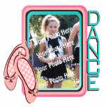 Dance Photo Lijst Staand Fotobeeldje<br><div class="desc">Kleurrijke Dance foto lijst,  aanpasbaar met uw favoriete afbeelding,  maken het in een ornament,  een sleutelhanger,  of een vrijstaand lijst. Een geweldig persoonlijk cadeau voor de verjaardagen en feestdagen.</div>