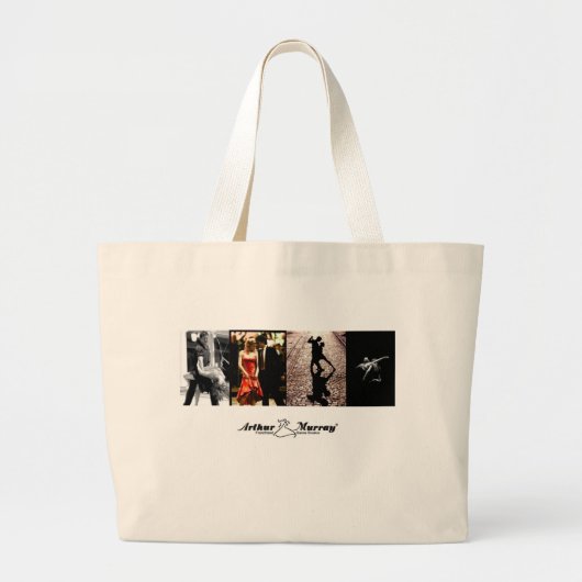 Dance Photos Arthur Murray Grote Tote Bag (Voorkant)