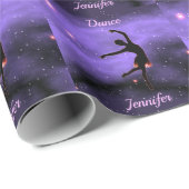 Dance Pink & Paars Cadeaupapier (Rol Hoek)