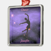 Dance Pink & Paars Metalen Ornament (Links)