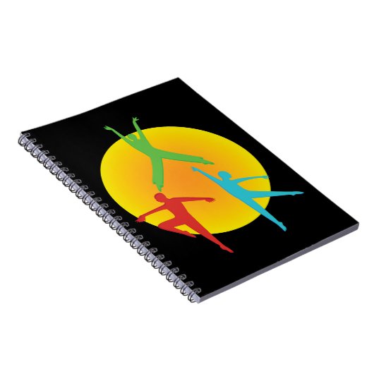 Dance Poses Notitieboek (Rechterzijde)