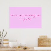Dance Poster (Keuken)