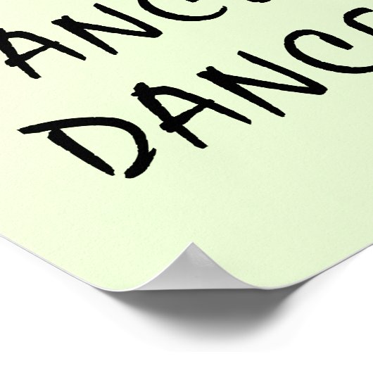 DANCE. POSTER (Hoek)