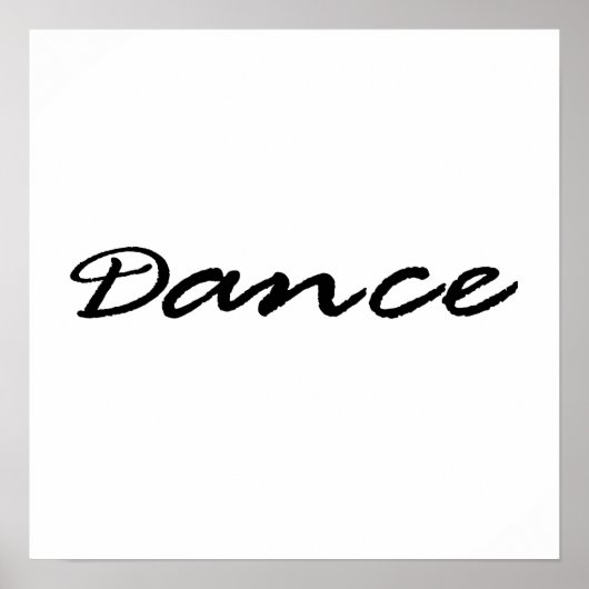 Dance Poster (Voorkant)