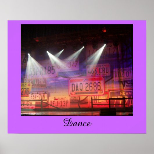 Dance Poster (Voorkant)
