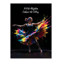 Dance Poster Print, Value Poster papier (mat)