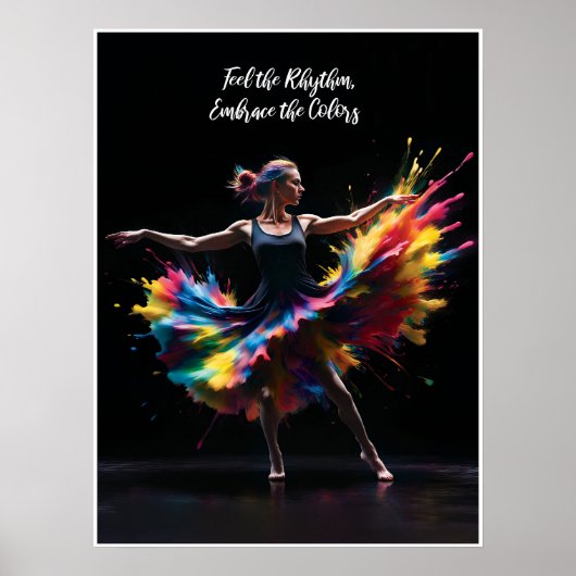 Dance Poster Print, Value Poster papier (mat) (Voorkant)