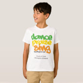 Dance Praise Sing Jeugdgroep Gepersonaliseerd Shir T-shirt (Voorkant volledig)