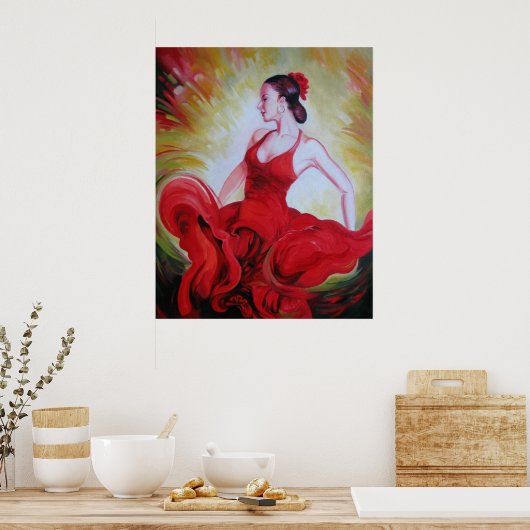 Dance print (Keuken)