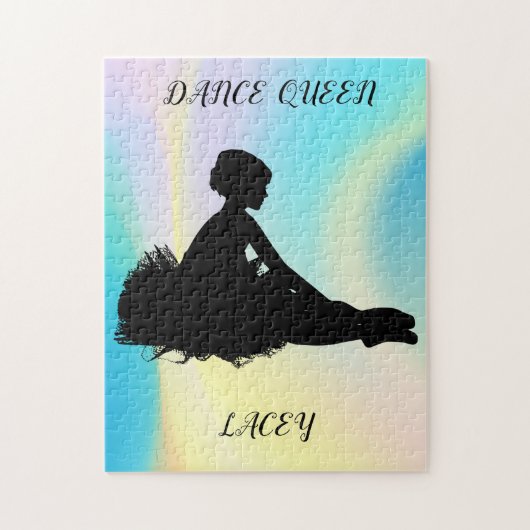 DANCE QUEEN RAINBOW PUZZLE MET DOUANNAAM! LEGPUZZEL (Verticaal)