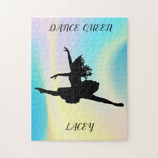 DANCE QUEEN RAINBOW PUZZLE MET DOUANNAAM! LEGPUZZEL (Verticaal)