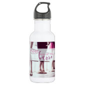 Dance quote & foto water fles (Voorkant)