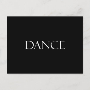 Dance Quottes Inspirerend Dansend Quote Briefkaart