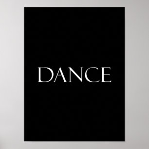 Dance Quottes Inspirerend Dansend Quote Poster