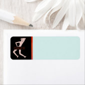 Dance Return Address Label (Insitu)