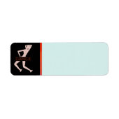 Dance Return Address Label (Voorkant)