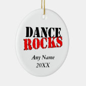 Dance Rocks Keramisch Ornament (Rechts)