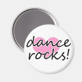 Dance Rocks! Magneet (Voorkant / Achterkant)