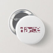 Dance Ronde Button 5,7 Cm (Voorkant /achterkant)